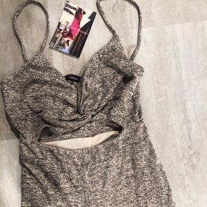 Naked wardrobe wide leg jumpsuit new with tags